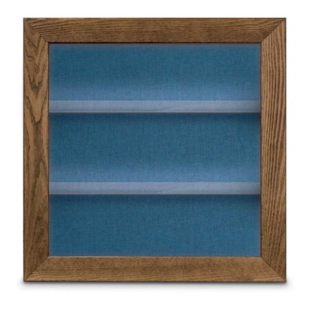 United Visual Products Outdoor Enclosed Combo Board, 42"x32", Gold Frame/Burgundy & Black UVCB4232ODG-BURGUN-BLACK